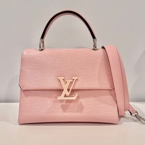 LOUIS VUITTON Epi Grenelle PM Rose Ballerine